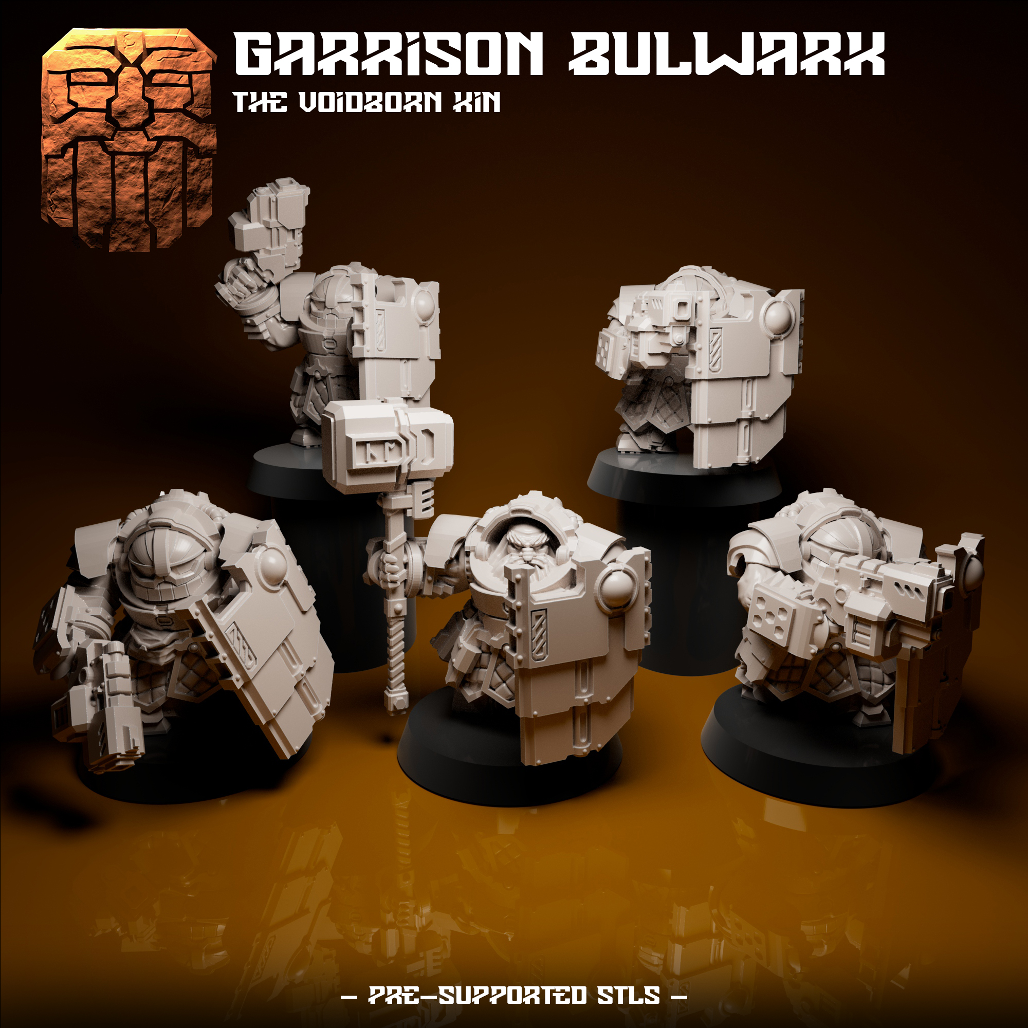 Garrison Bulwark - Presupported